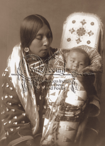 Mother and Child Apsaroke Image